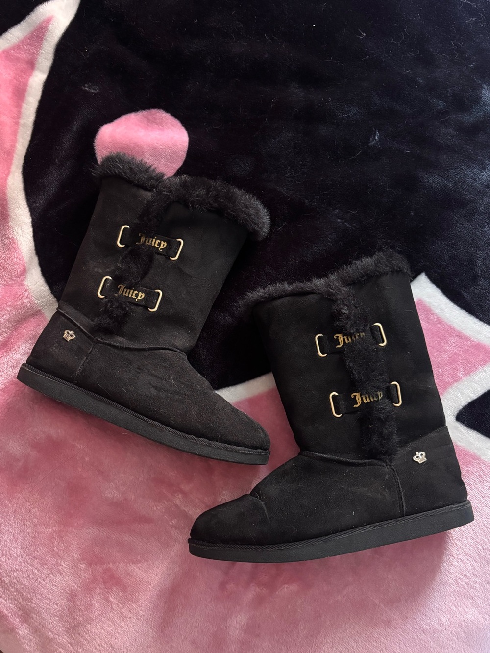 Juicy Couture black boots
